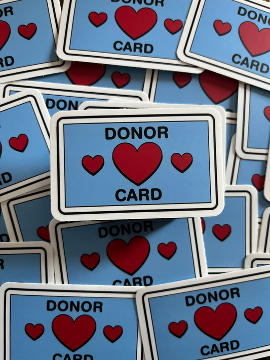 Donor card